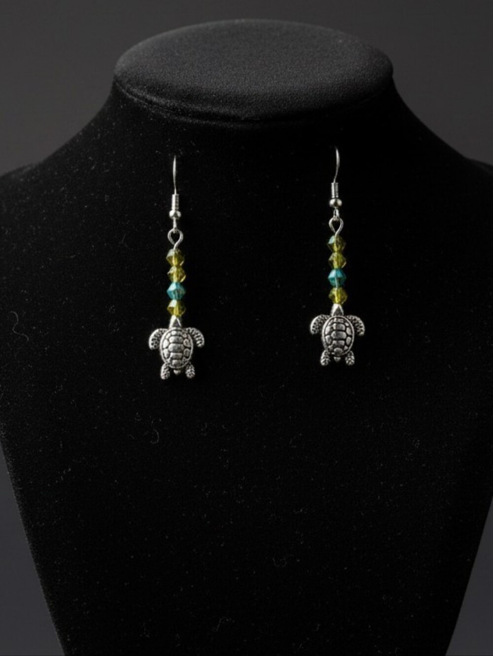 NWT Gold Turtle Dangle Earrings
